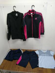 送料無料う57329 adidas/nike ジュニアスポーツウェア 5点まとめ サイズ135～160160 135×1点/140×2点/160×2点