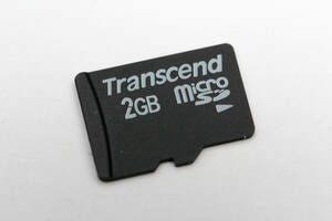 2GB microSDカード 　Transcend