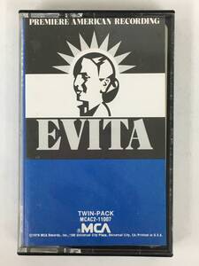 ■□S560 EVITA エビータ オリジナル・ブロードウェイ・キャスト盤 カセットテープ□■