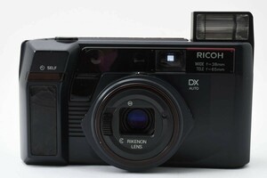 4011 【良品】 RICOH TF-200D DX AUTO 35mm Film Point & Shoot Camera リコー コンパクトフィルムカメラ 0919