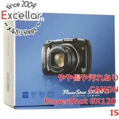 [bn:16] CANON製　PowerShot SX120 IS　1000万画素 元箱あり