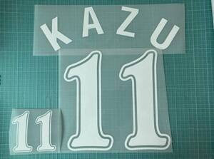 1998 日本代表 x 三浦知良 / KAZU マーキング セット