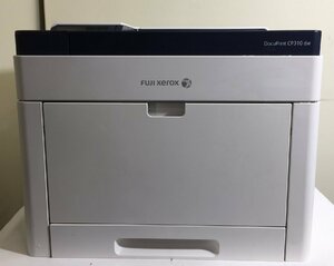 【埼玉発】【FUJIFILM(旧Xerox)】A4カラーレーザープリンター　DocuPrint CP310 dw　★カウンター7102枚★動作確認済★　(11-3116)