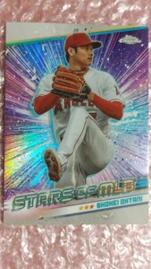 送料込即決 2024 Topps Series 1 Stars of MLB Chrome CSMLB-21 Shohei Ohtani 大谷翔平 クロミニウムカード リフラクター