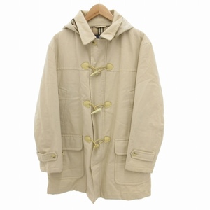 バーバリー ロンドン BURBERRY LONDON ダッフルコート 中綿ジャケット 2way 裏地 ノバチェック コットンキャンバス LL ベージュ