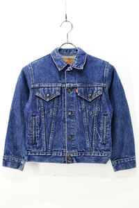 Used Kids 90s USA Levis 70806-0216 Denim Jacket Size 12 古着