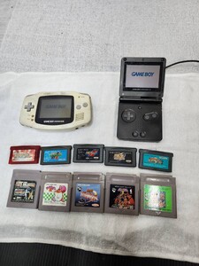 必見！！ ゲームボーイアドバンスSP 　任天堂 GAMEBOY ADVANCE　カセット付き　中古現状品　格安売り切り