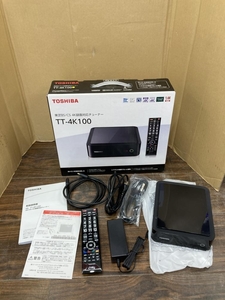 006□ジャンク品□東芝 BS/CS　4K録画対応チューナー TT-4K100　動作未確認の為ジャンク品