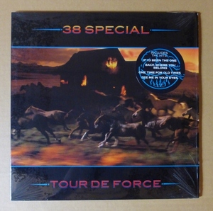 38 SPECIAL「TOUR DE FORCE」米ORIG [半透明盤 RL刻印] ステッカー有シュリンク美品