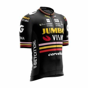 3冠記念限定 JUMBO VISMA AGU ユンボ ヴィスマ ログリッチ ヴィンゲゴー クス メンズ サイクリング ジャージ Trilogy 2023 M ビスマ ツール