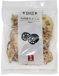 れんこん 30g 乾燥野菜 九州産 吉良食品 蓮根 ドライれんこん 干し野菜 国産 国内産 乾物 便利野菜 スライス