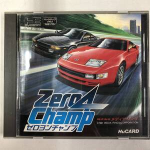 ge798 PCE PCエンジン Huカード ゼロヨンチャンプ Zero4 Champ メディアリング MEDIA RINGS