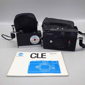 1円〜 MINOLTA ミノルタ CLE ボディ レンジファインダーカメラ 動作未確認 カメラ 330-3234750【O商品】