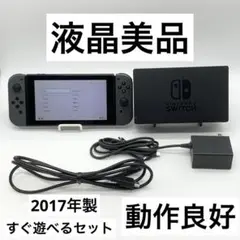 【液晶美品・すぐ遊べるセット】Nintendo Switch 本体旧型 動作品