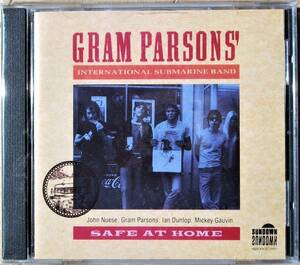 ★極稀CD★Gram Parsons International Submarine Safe home Byrds グラム パーソンズ サブマリン バンド