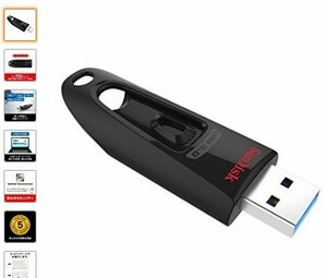 SanDisk USB MMORY 16GB USB 3.0 SLIDE TYPE Ultra SDCZ48-016G-J57