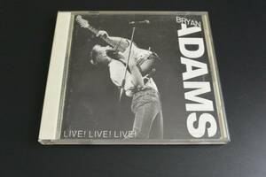 【即決】国内盤 ブライアン・アダムス LIVE! LIVE! LIVE! (アルバム)ミュージックCD ※送料185円