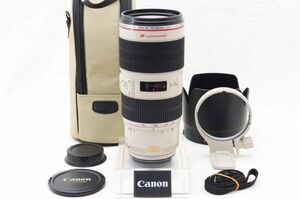 ☆極上美品☆ Canon キャノン EF 70-200mm F2.8 L IS Ⅱ USM ♯24110210