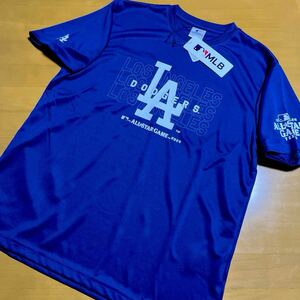 Ｍサイズ 新品　MLB 半袖シャツ ロサンゼルス　ドジャース　大谷翔平　メジャーリーグ　ロゴTシャツ