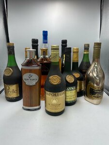 ST【同梱不可】 1円スタート！ ブランデー 13本セット 未開栓 古酒 Z057599