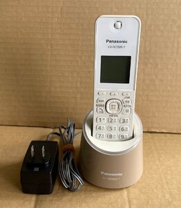 ジャンク現状品 通電のみ Panasonic パナソニック KX-FKD509-T 子機 VE-GDS02-T★AB1279