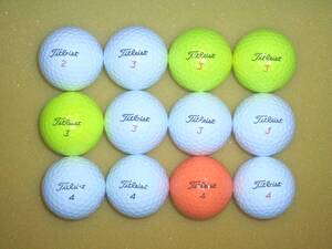 ◎中古品◎　タイトリス HVC SOFT FEELL & HVC SOFT DISTANCE & TOUR SOFT & TRUFEEL (12球) 