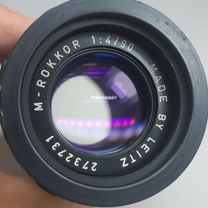 M-ROKKOR 90mm f4 MADE BY LEITZ MADE IN GERMANY ロッコール ライカ Mマウント