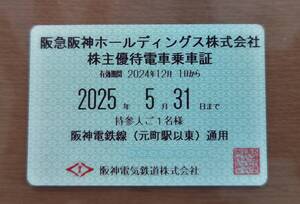 送料無 阪急阪神ホールディングス 株主優待乗車証