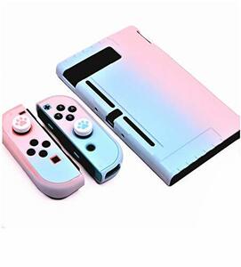 SHEAWA Switch用 ケース+スティックカバー 保護ケース Joy-Con 保護カバー かわいい スイッチジョイ