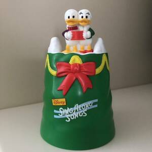 ディズニー ドナルドダック　クリスマス　マクドナルド　おもちゃ　ペン立て　キャラクター 