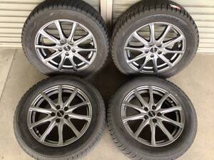 スタッドレス 4本セット ヨコハマ ICE GUARD IG60 205/55R16 MANARAY EURO SPEED 6.0J+43 PCD100