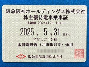 簡易書留無料/ 阪急阪神ホールディングス　 阪神電鉄 電車全線 定期タイプ