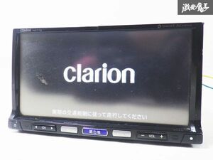 【保証付 動作OK】 Clarion クラリオン SDナビ メモリーナビ NX712 地図データ 2012年 Bluetooth DVD再生 CD再生 カーナビ 即納 棚C12