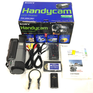 SONY CCD-TR3000 ハンディカム videoHi8 ビデオカメラレコーダー QR073-112