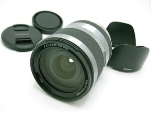 ★ハローカメラ★1円スタート★4748 SONY OSS 18-200mm F3.5-6.3 E SONY α ミラーレス用 (AF動作OK) 動作品 即決有り★★