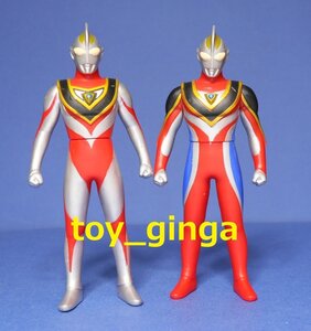 即決ウルトラヒーローシリーズ ウルトラマンガイアV2＆スプリームバージョン 2009年版 新造形版 中古品