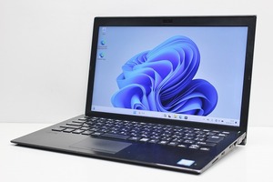 ノートパソコン Windows11 中古 VAIO Pro PG VJPG11C11N 第8世代 Core i5 SSD256GB メモリ8GB Windows10 フルHD 13.3 カメラ 軽量