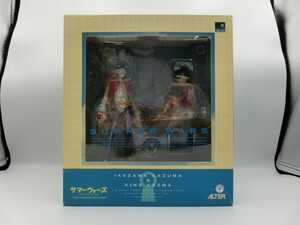 【BS01-42】【80サイズ】▲アルター summer wars サマーウォーズ 1/8 池沢佳主馬 & キング・カズマ フィギュア/※スレ傷 外箱傷み有