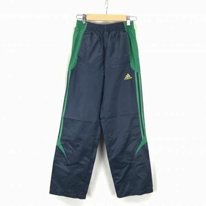 adidas/アディダス★ウィンドブレーカー/シャカシャカパンツ【キッズ150/股下67cm/紺/ネイビー】裏地メッシュ◆BG8