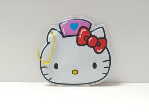 ハローキティ Mirai Happy Project パスケース ボールチェーン 2011年 ダイカット カード入れ HELLO KITTY サンリオ