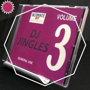 【某ラジオ・TV番組でも使用！★そのまますぐに使えるジングル+素材集】◆Ultimate DJ Accessories「Ultimate DJ Jingles Vol. 3」◆輸入盤