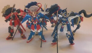 ガンダムシリーズ まとめ　騎馬武者伝 リアルタイプフィギュア 騎馬　武者 ガンダム HG ガンプラ　BANDAI　バンダイ