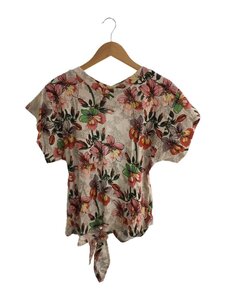 ISABEL MARANT◆Tシャツ/36/コットン/マルチカラー/花柄/バックオープン/タグ付