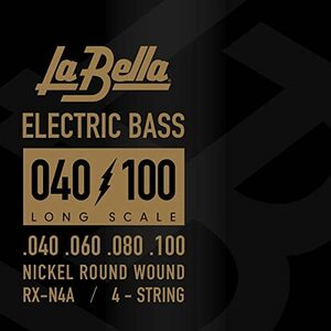 【中古】 La Bella RX-N4A 040-060-080-100 Nickel Wound