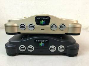 N64 ニンテンドー64 NUS-001 本体 2台 まとめ ゴールド