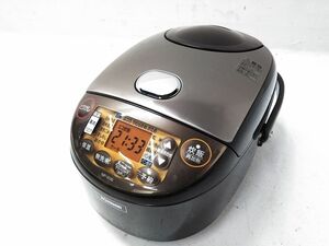 □動作品 ZOJIRUSHI 象印 IH炊飯ジャー 極め炊き 炊飯器 NP-VI10 5.5合 1.0L 2020年製 1219-39 @100□