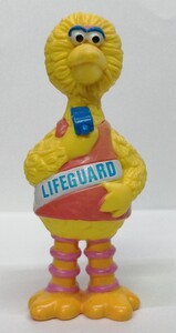  セサミストリート　ビッグバード　ライフガード　SESAME STREET BIG BIRD LIFE GUARD　セサミ・ストリート　フィギュア