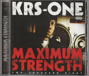 中古CD■HIPHOP■KRS-ONE／Maximum Strength／2008年■Boogie Down Productions, Wyclef Jean, Buckshot, Cam