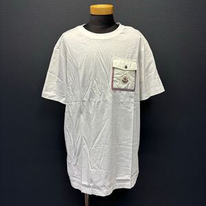 MONCLER POCKET EMBLEM S/S TEE モンクレール ポケット エンブレム ショートスリーブ Tシャツ size XL 新品