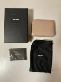 サンローラン YSL 財布　二つ折り レザー　saint laurent